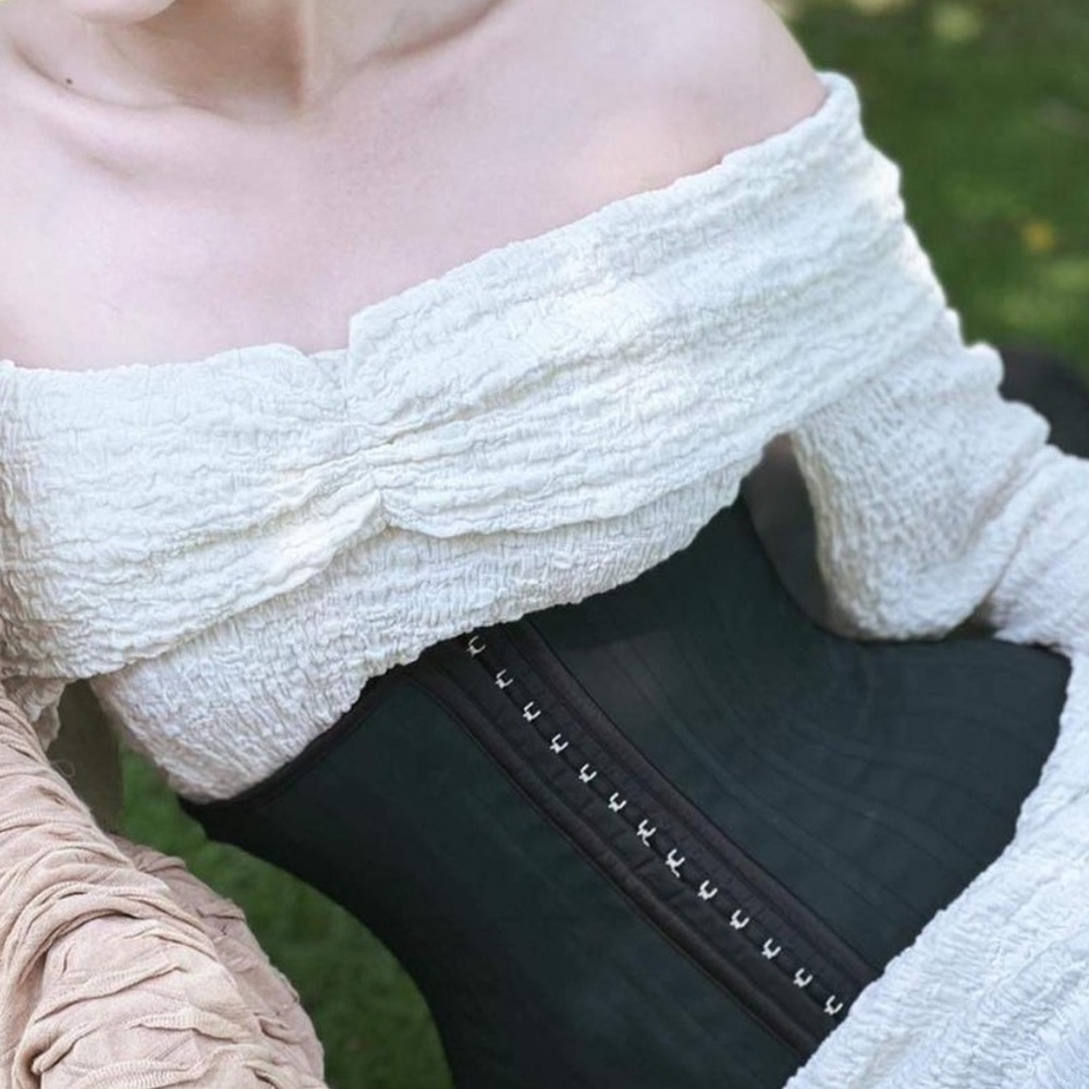 LATEX WAIST TRAINER TO REDUCE BELLY FAT